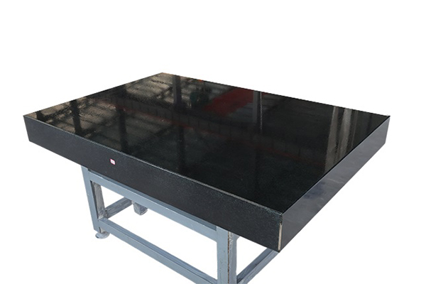 Custom granite inspection table