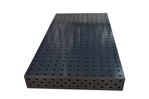 Nitriding treatment three-dimensional welding platform